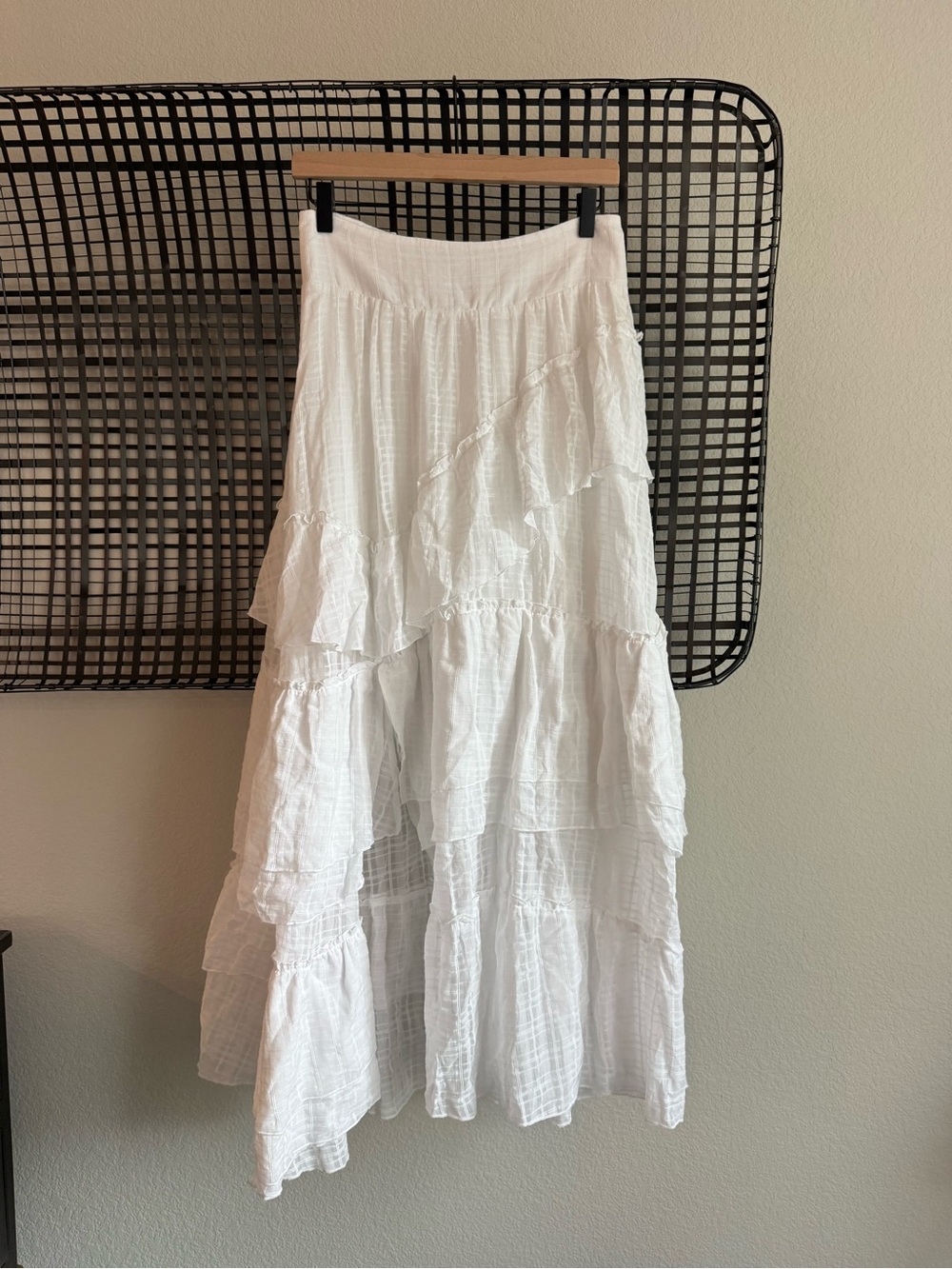Anthropologie Pilcro Textured Petticoat Maxi Skirt - Picture 3 of 8